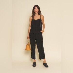 Whimsy + Row Rowen Pant in Black